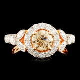 18K Gold 1.71ctw Diamond Ring