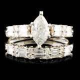 18K Gold 1.63ctw Diamond Ring