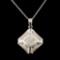 14K Gold 0.42ctw Diamond Pendant