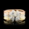 14K Gold 0.22ctw Diamond Ring