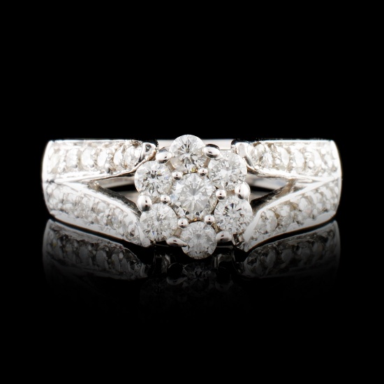 14K Gold 0.57ctw Diamond Ring