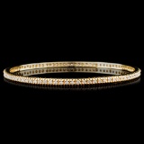 14K Gold 2.08ctw Diamond Bracelet