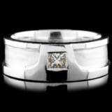 18K Gold 0.39ct Diamond Ring