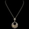18K Gold 1.26ctw Diamond Pendant