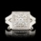14K Gold 1.12ctw Diamond Ring