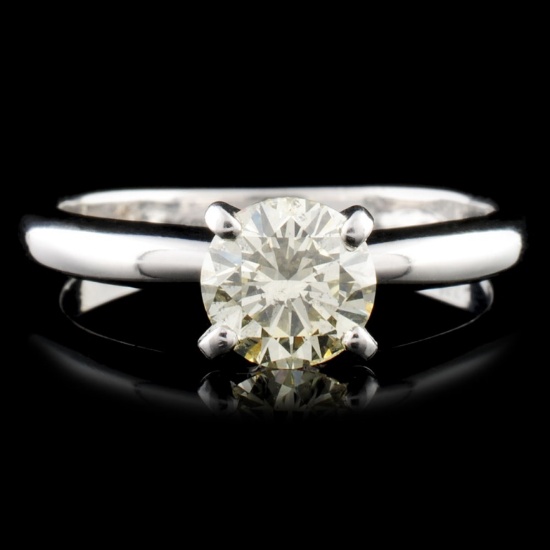 14K Gold 0.81ctw Diamond Ring