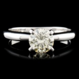 14K Gold 0.81ctw Diamond Ring