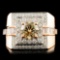 18K Gold 2.11ctw Diamond Ring