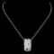 14K Gold 0.19ctw Diamond Pendant