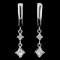 14K Gold 1.60ctw Diamond Earrings