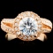 14K Gold 1.71ctw Diamond Ring