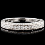 14K Gold 0.89ctw Diamond Ring