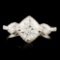 18K Gold 1.40ctw Diamond Ring