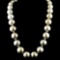 14K Gold 13-16MM Tahitian South Sea Pearl Necklace