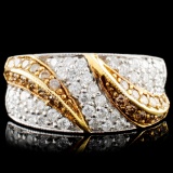 14K Gold 0.96ctw Diamond Ring