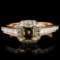 18K Gold 1.70ctw Diamond Ring