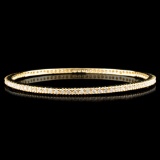 14K Gold 2.04ctw Diamond Bracelet