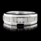 14K White Gold 0.91ct Diamond Ring