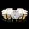 14K Gold 1.10ctw Diamond Ring