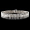 14K Gold 4.24ctw Diamond Bracelet