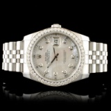 Rolex DateJust 116234 SS 1.35ct Diamond 36MM Watch