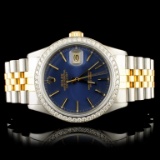 Rolex DateJust 18K YG/SS 1.35ct Diamond 36MM Watch