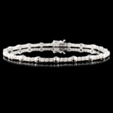 18K Gold 1.00ctw Diamond Bracelet