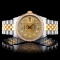 Rolex YG/SS DateJust Diamond 36MM Watch