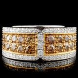 14K Gold 1.29ctw Diamond Ring