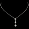 14K Gold 0.44ctw Diamond Pendant