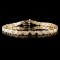 14K Yellow Gold 3.00ctw Diamond Bracelet