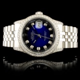 Rolex DateJust 1.50ctw Diamond 36MM Wristwatch