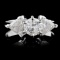 18K White Gold 1.67ctw Diamond Ring