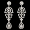 14K Gold 1.77ctw Diamond Earrings