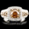 14K Gold 1.56ctw Diamond Ring