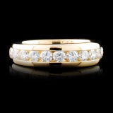 14K Gold 1.12ctw Diamond Ring