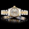 Rolex YG/SS DateJust Ladies Diamond Wristwatch