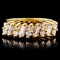 18K Yellow Gold 0.46ctw Diamond Ring