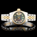 Rolex DateJust 18K & SS Ladies Wristwatch