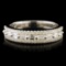 18k White Gold 0.72ctw Diamond Ring