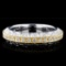 18K Two-Tone 0.72ctw Diamond Ring