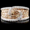 14K Gold 2.45ctw Fancy Diamond Ring