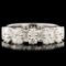 18K Gold 0.88ctw Diamond Ring