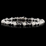 18K Gold 1.00ctw Diamond Bracelet