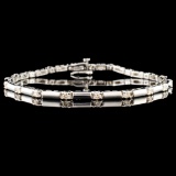 14K Gold 0.57ctw Diamond Bracelet