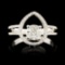 18K Gold 0.98ctw Diamond Ring