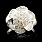 14K Gold 0.93ctw Diamond Ring