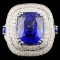 14K Gold 1.98ctw Fancy Color Diamond Ring