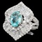 14K Gold 1.50ct Emerald & 1.00ct Diamond Ring