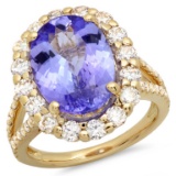 14K Gold 2.73ctw Diamond Ring